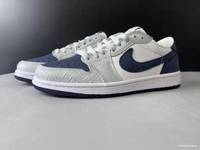 Grey 1 Jordan Blue Navy CW8576-200 Air 0502